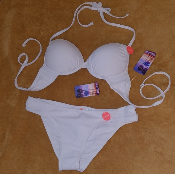 NWT White bikini swimsuit set - Picture 5 of 5